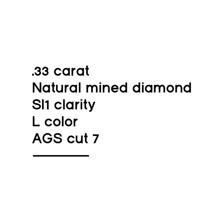 .33CT Round Brilliant Cut Diamond
