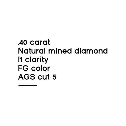 .40CT Round Brilliant Cut Diamond