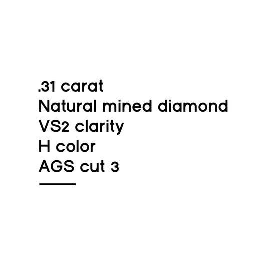 .31CT Round Brilliant Cut Diamond