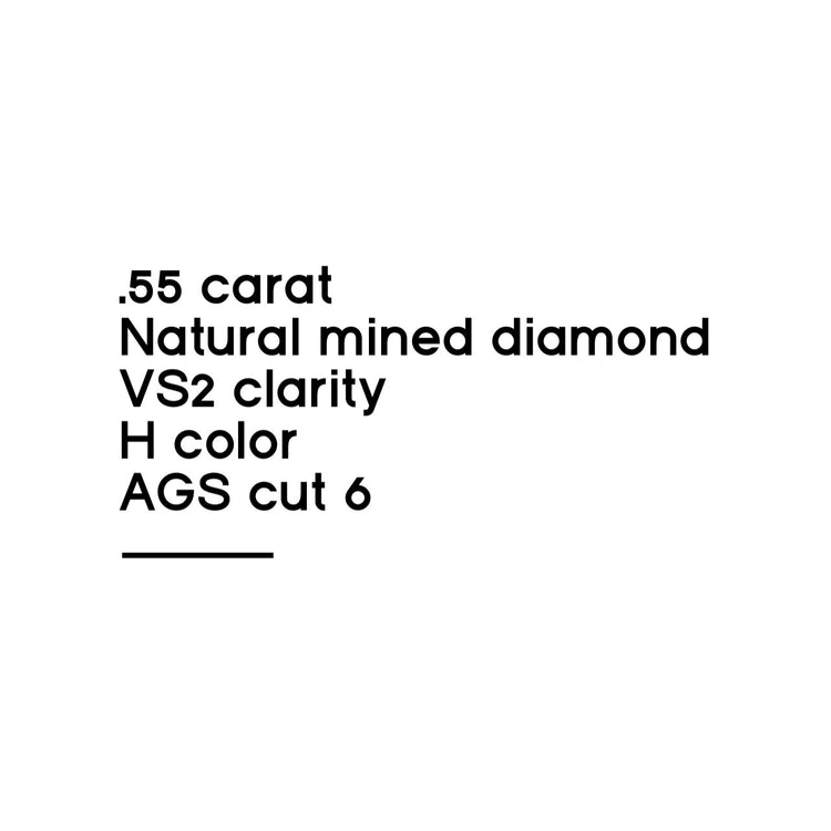 .55CT Round Brilliant Cut Diamond