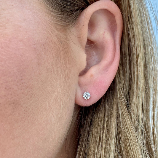 .65TCW Diamond Studs