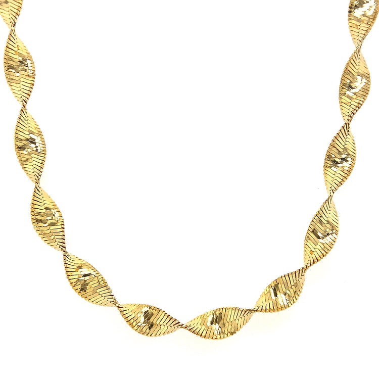 Twisted Herringbone Necklace