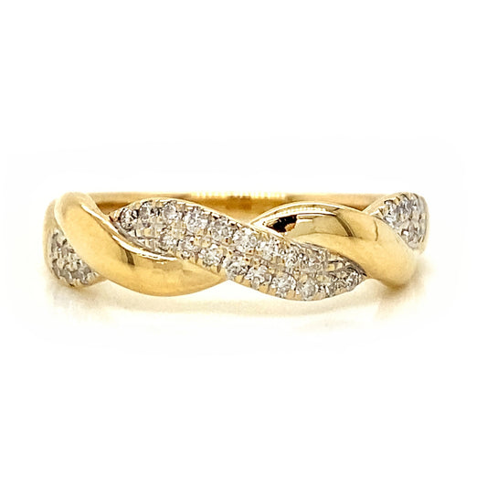 Diamond Twist Band