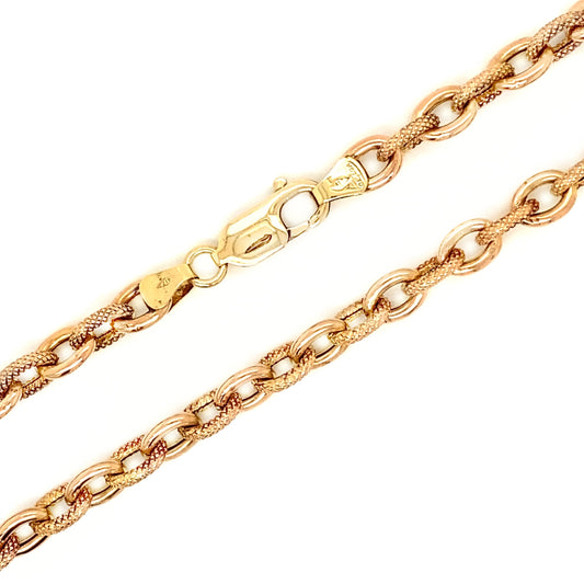 18 Inch Fancy Link Chain