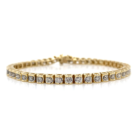 2.00TCW Diamond Tennis Bracelet
