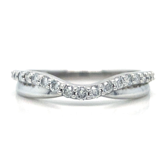 .30TCW Curved Diamond Band