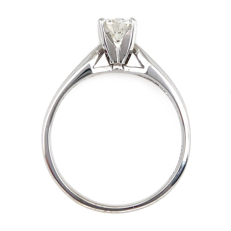 .60CT Tapered Diamond Solitaire Ring