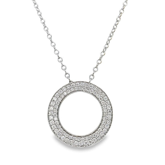 .50TCW Diamond Circle Necklace