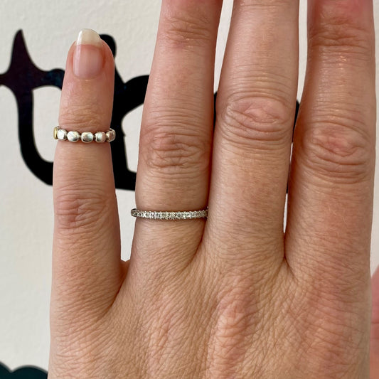 .20TCW Diamond Stacking Band