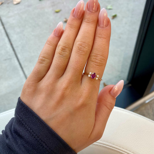 Ruby & Diamond Ring