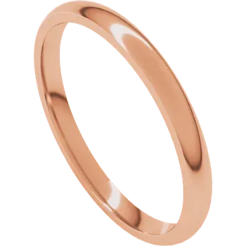 2.2mm Rose Gold Classic Band