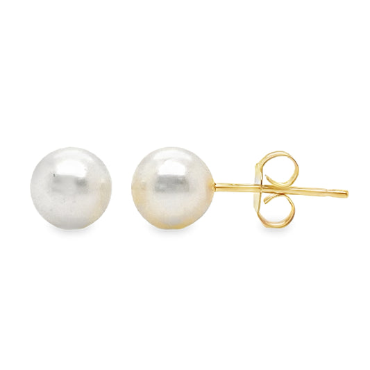 6mm Pearl Studs
