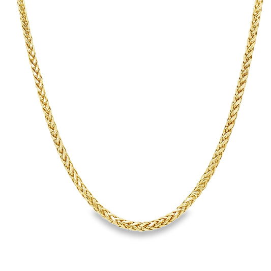 20 Inch Hollow Wheat Chain