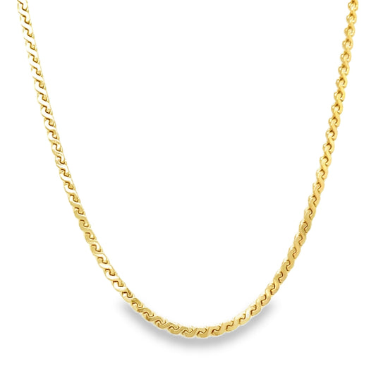 19 Inch Serpentine Chain