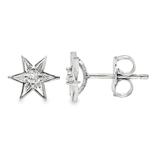 Diamond Star Studs