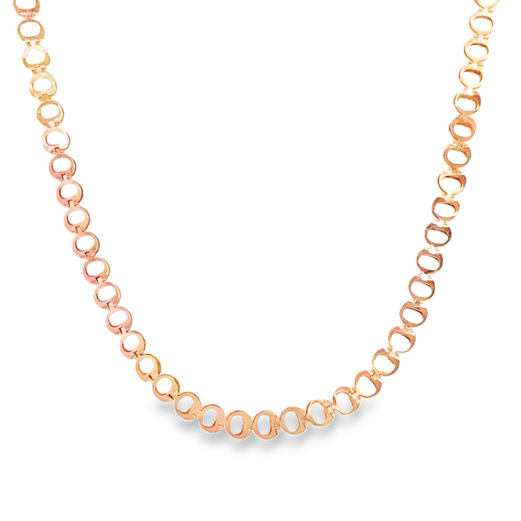 Rose Gold Fancy Link Chain