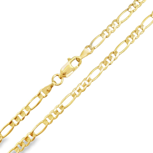 24 Inch Figaro Chain
