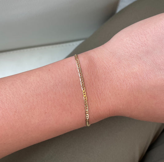 Dainty Marine Link Bracelet