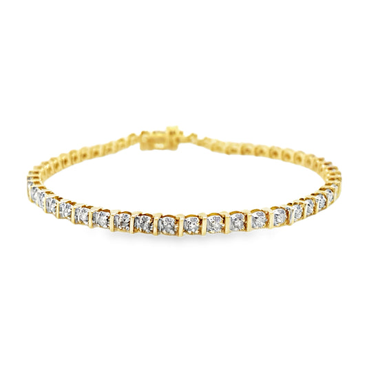 .50TCW Diamond Tennis Bracelet
