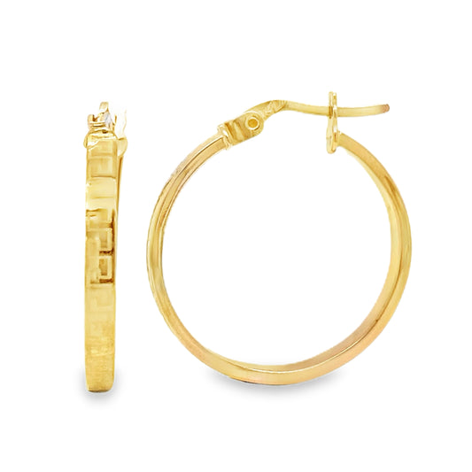 Greek Key Pattern Hoops