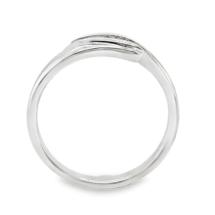 Channel Set Bypass Diamond Ring