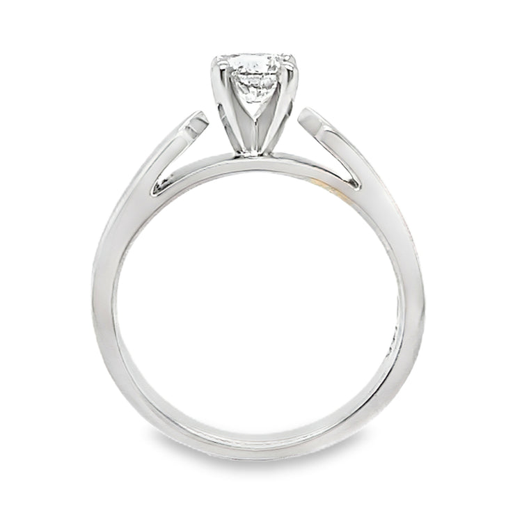 .50CT Classic Cathedral Diamond Solitaire Ring