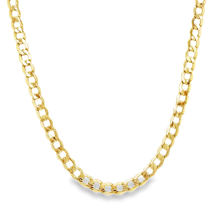 20 Inch Hollow Curb Chain - 4.5mm Wide