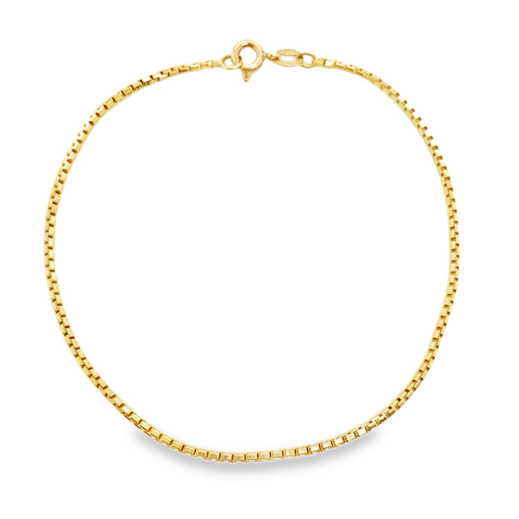 Dainty Box Link Bracelet