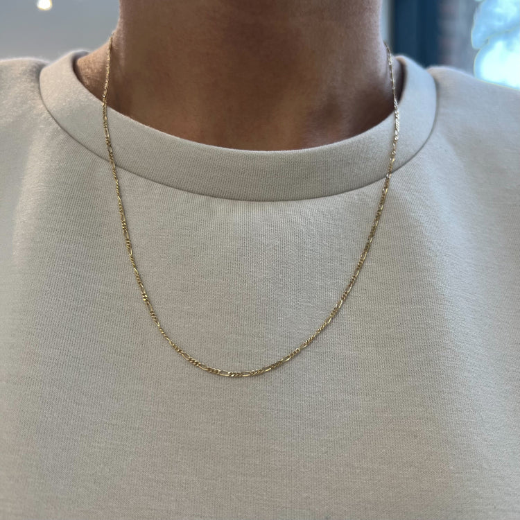 20 Inch Mini Figaro Chain