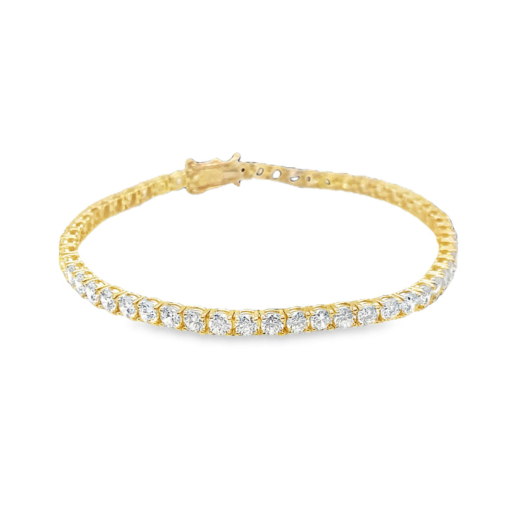Cubic Zirconia Tennis Bracelet