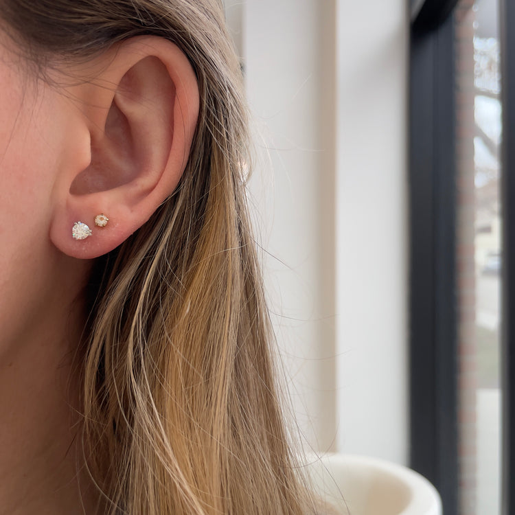 .50TCW Double Prong Diamond Studs