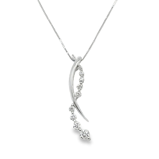 .65TCW Canadian Diamond Twist Necklace