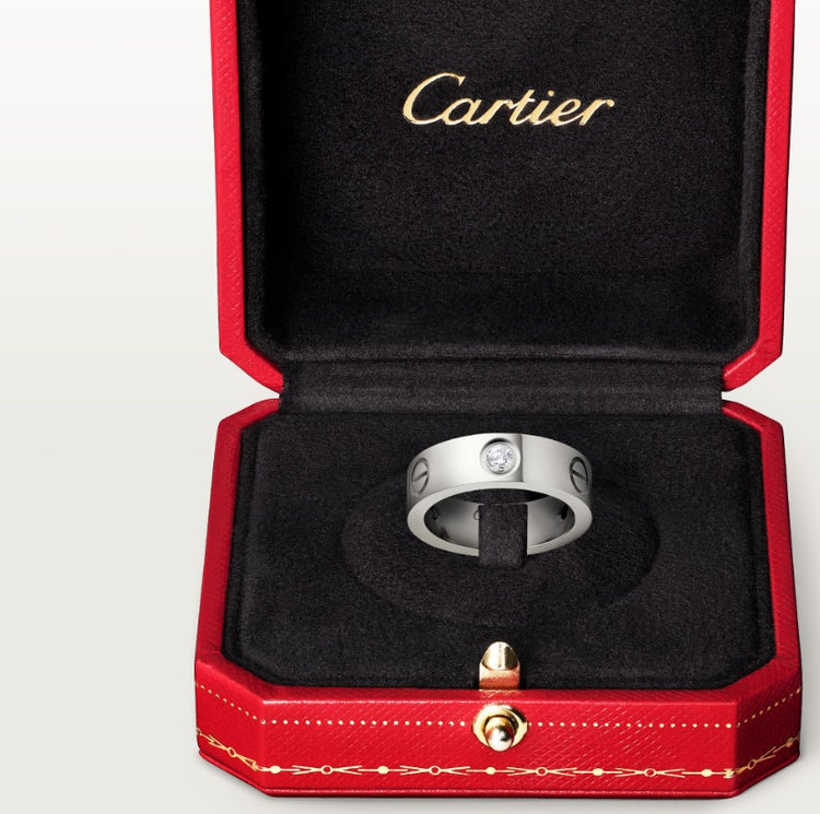 Mens Cartier Diamond LOVE Ring