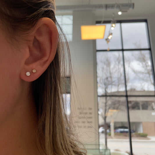 .35TCW Diamond Studs