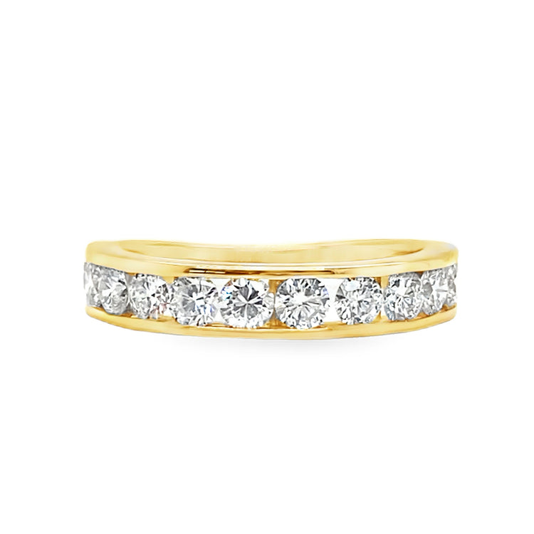 1.00TCW Channel Set Diamond Band