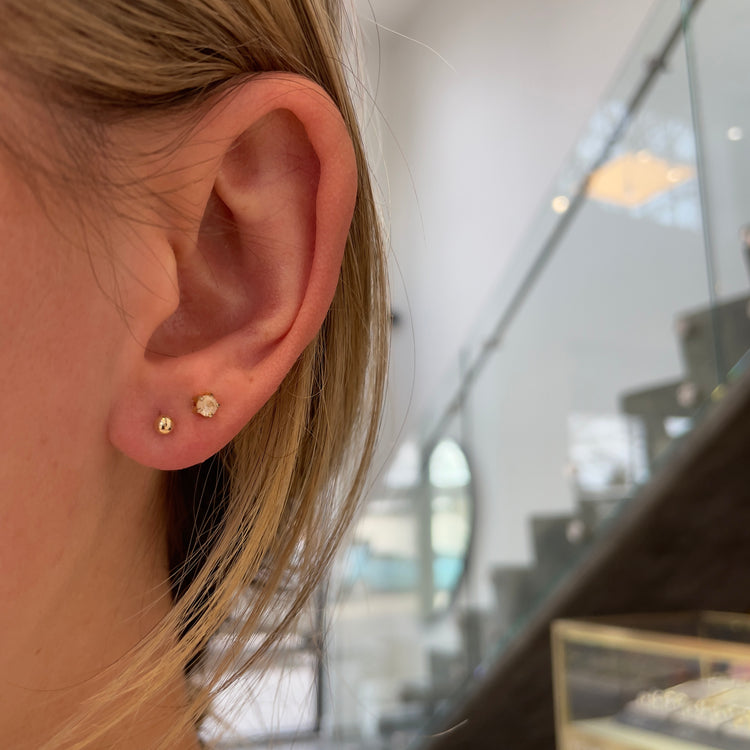 Gold Ball Studs