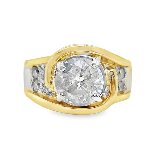 2.45TCW Diamond Ring