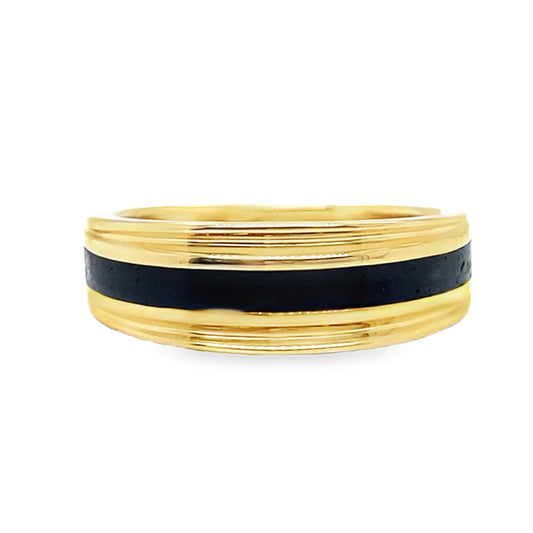 Tapered Onyx Ring