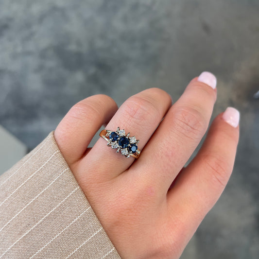 Sapphire Cocktail Ring