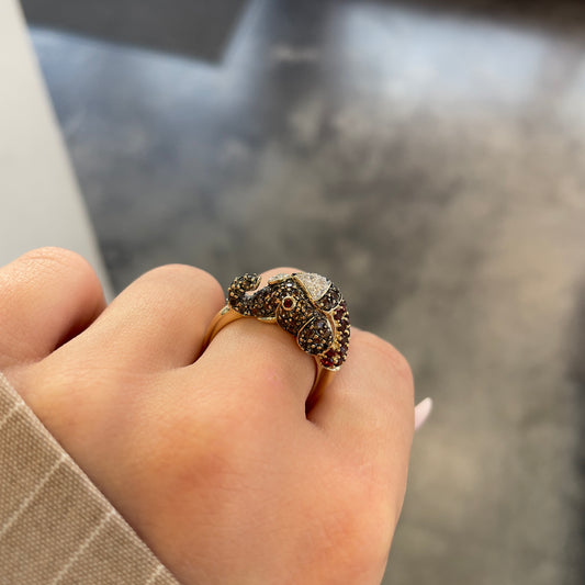 Elephant Head Ring