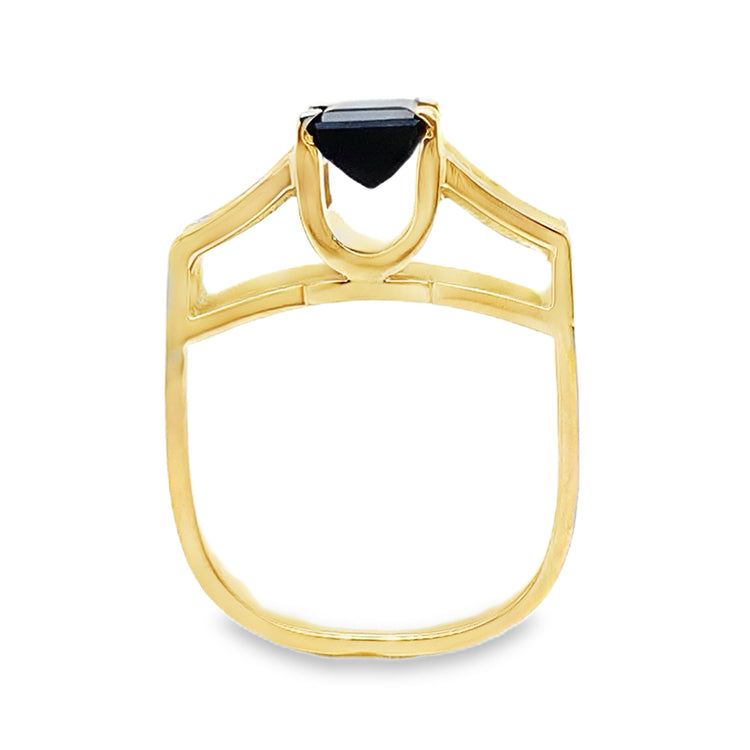 18K Tourmaline & Diamond Ring