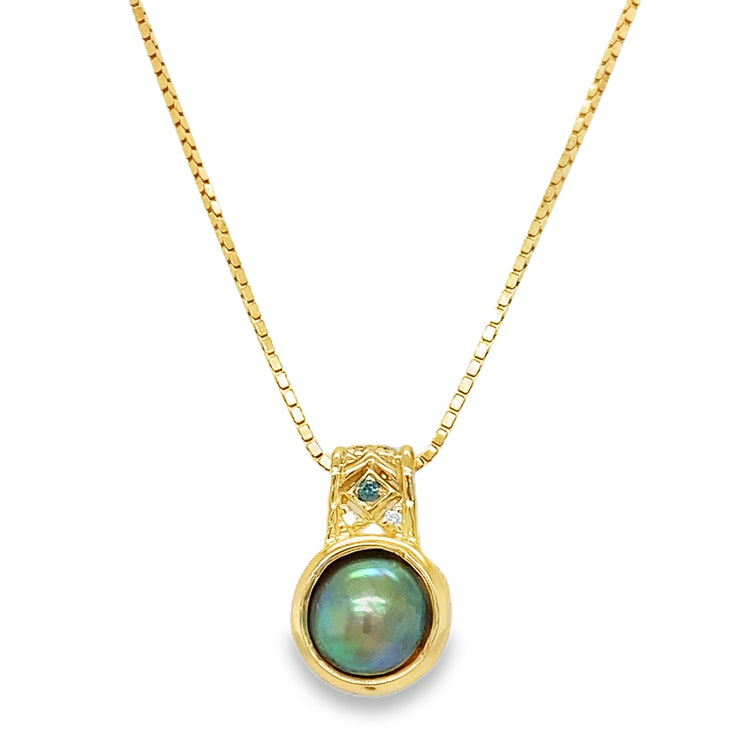 Mabe Pearl Necklace