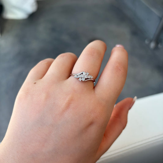 .50TCW Diamond Cluster Ring