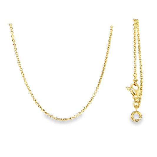 18K Rollo Chain