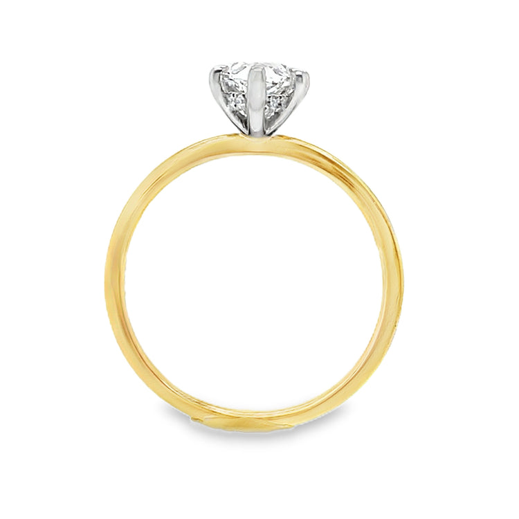 Lab Grown Solitaire Diamond Ring