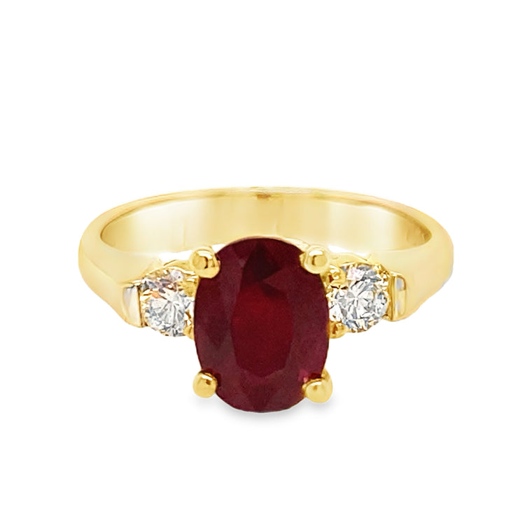 Ruby & Diamond Ring