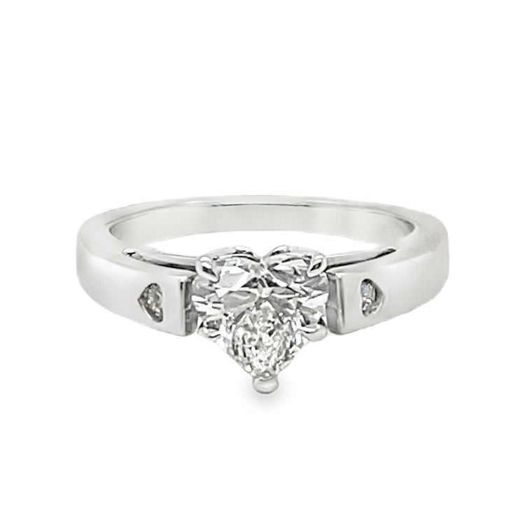 Heart Shaped Diamond Ring