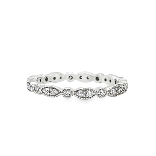 Filigree Eternity Band