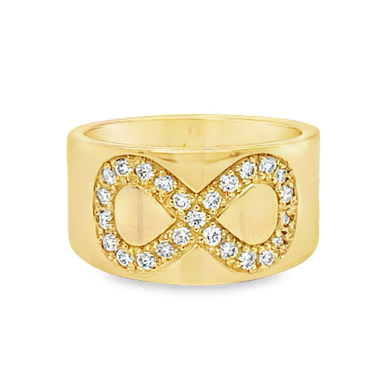 Infinity Diamond Ring