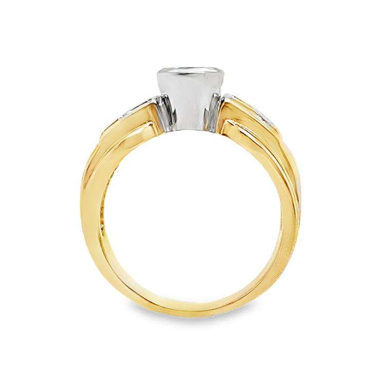 Tourmaline & Diamond Ring